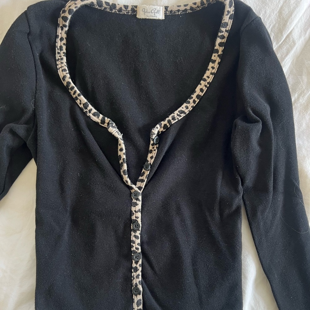 John galt leopard top